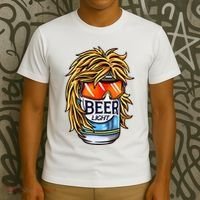 Funny Beer Drinking Funny Redneck Mullet T-Shirt thumb 3
