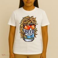 Funny Beer Drinking Funny Redneck Mullet T-Shirt thumb 4