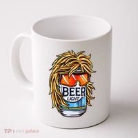 Funny Beer Drinking Funny Redneck Mullet Coffee Mug thumb 0