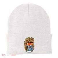 Funny Beer Drinking Funny Redneck Mullet Beanie thumb 0
