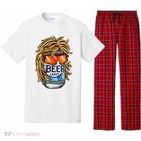 Funny Beer Drinking Funny Redneck Mullet Pajama Set thumb 0