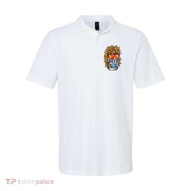Funny Beer Drinking Funny Redneck Mullet Polo