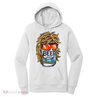 Funny Beer Drinking Funny Redneck Mullet Women's Hoodie