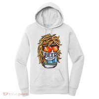 Funny Beer Drinking Funny Redneck Mullet Women's Hoodie thumb 0