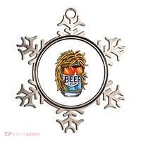 Funny Beer Drinking Funny Redneck Mullet Ornament thumb 0