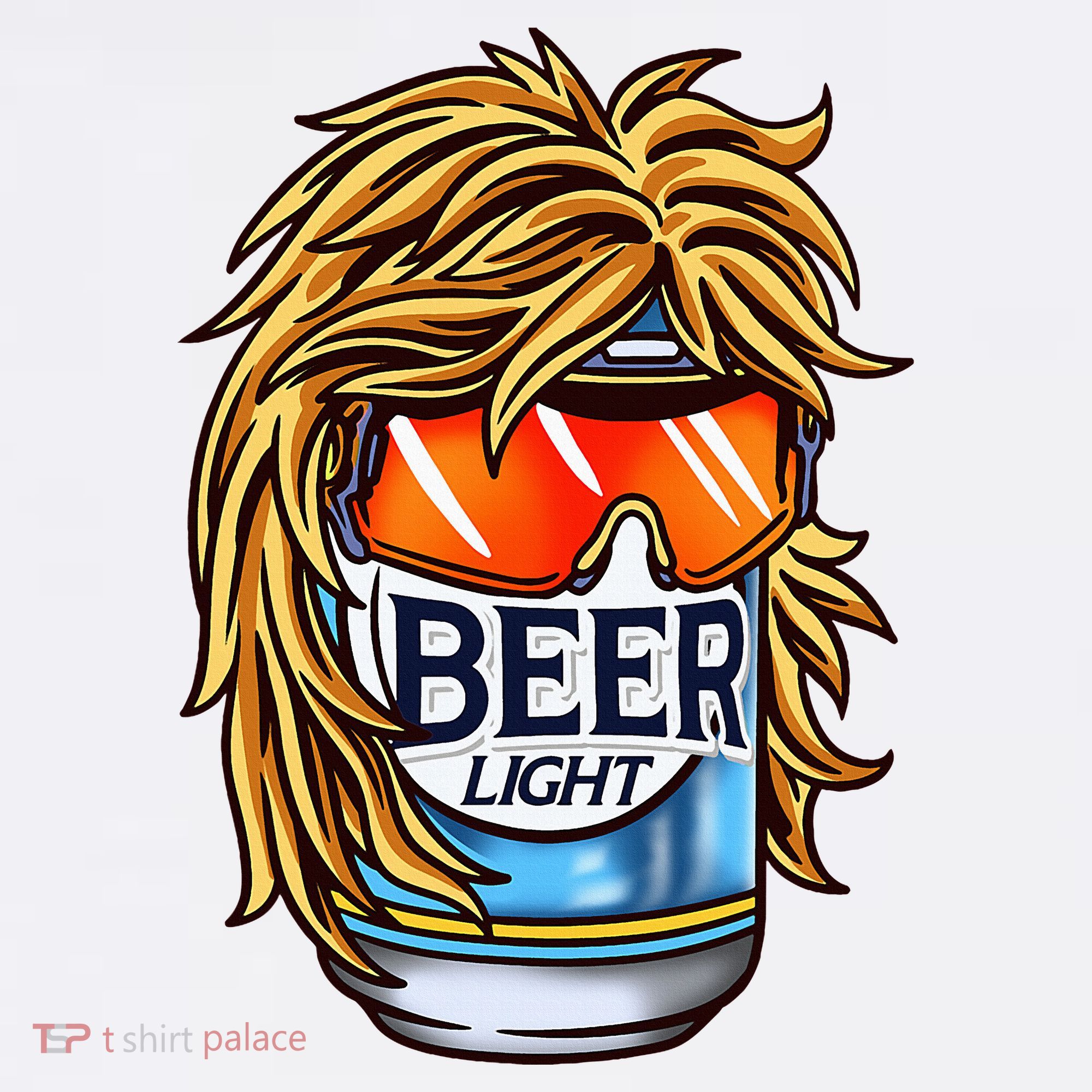 Funny Beer Drinking Funny Redneck Mullet Women's Tank Top
