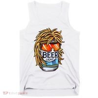 Funny Beer Drinking Funny Redneck Mullet Tank Top thumb 0