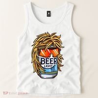 Funny Beer Drinking Funny Redneck Mullet Tank Top thumb 2