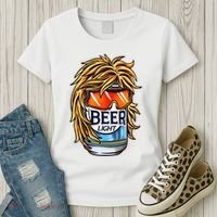 Funny Beer Drinking Funny Redneck Mullet Women's T-Shirt thumb 3