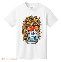 Funny Beer Drinking Funny Redneck Mullet Kids T-Shirt thumb 0