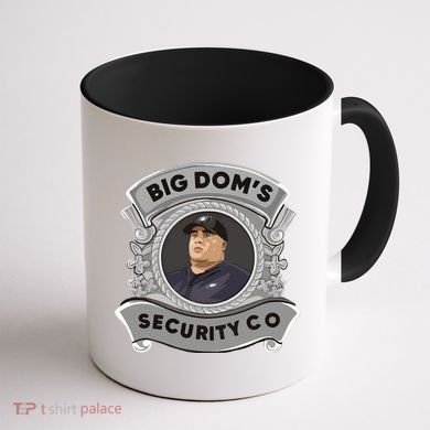 Free Big Doms Coffee Mug back