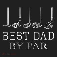 Funny Best Dad By Par Golf Gift For Fathers Day Gift Beanie thumb 2