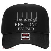 Funny Best Dad By Par Golf Gift For Fathers Day Gift Hat thumb 0