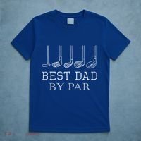 Funny Best Dad By Par Golf Gift For Fathers Day Gift T-Shirt thumb 5