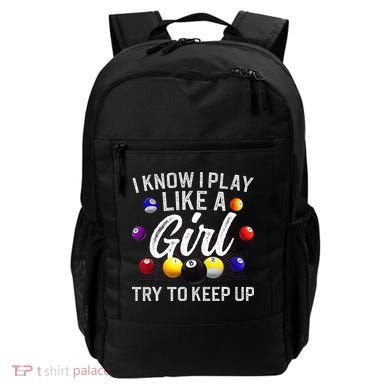 Funny Billiards Design For Women Pool Billiard Player Backpack