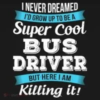 Funny Bus Driver Gift T-Shirt thumb 7