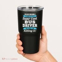 Funny Bus Driver Gift Tumbler thumb 2