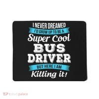 Funny Bus Driver Gift Mousepad thumb 0