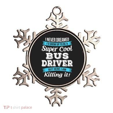 Funny Bus Driver Gift Ornament