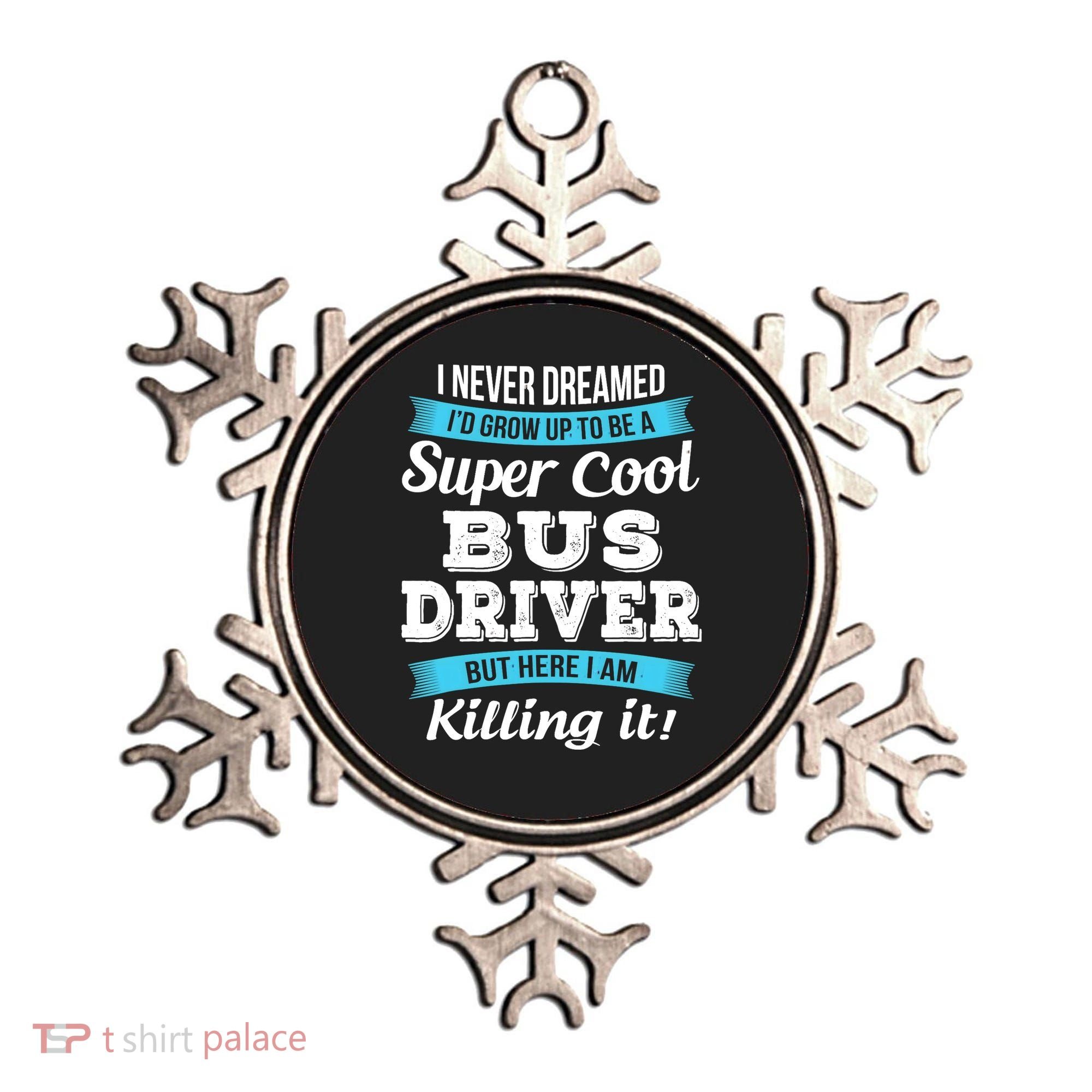 Funny Bus Driver Gift Ornament