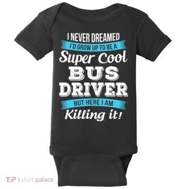 Funny Bus Driver Gift Baby Bodysuit