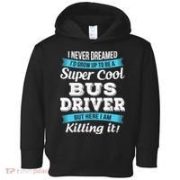 Funny Bus Driver Gift Toddler Hoodie thumb 0