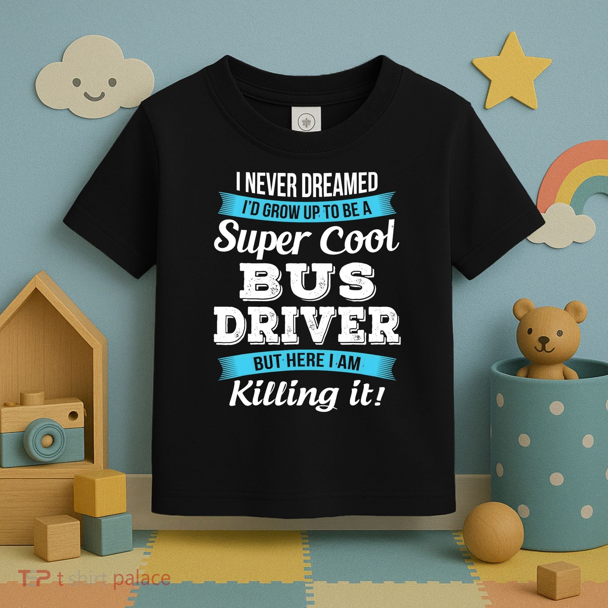 Funny Bus Driver Gift Toddler T-Shirt