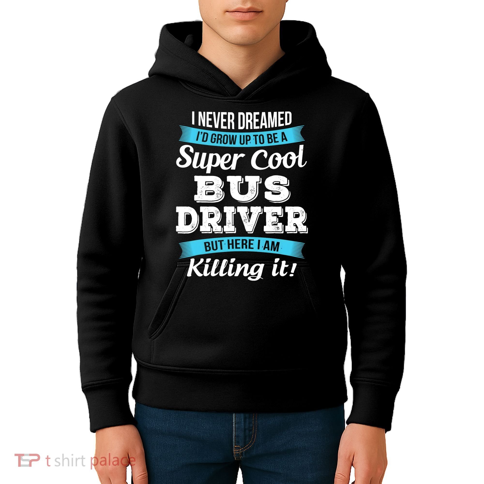 Funny Bus Driver Gift Kids Hoodie