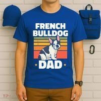 French Bulldog Dad Lover Owner Frenchie French Bulldog T-Shirt thumb 6