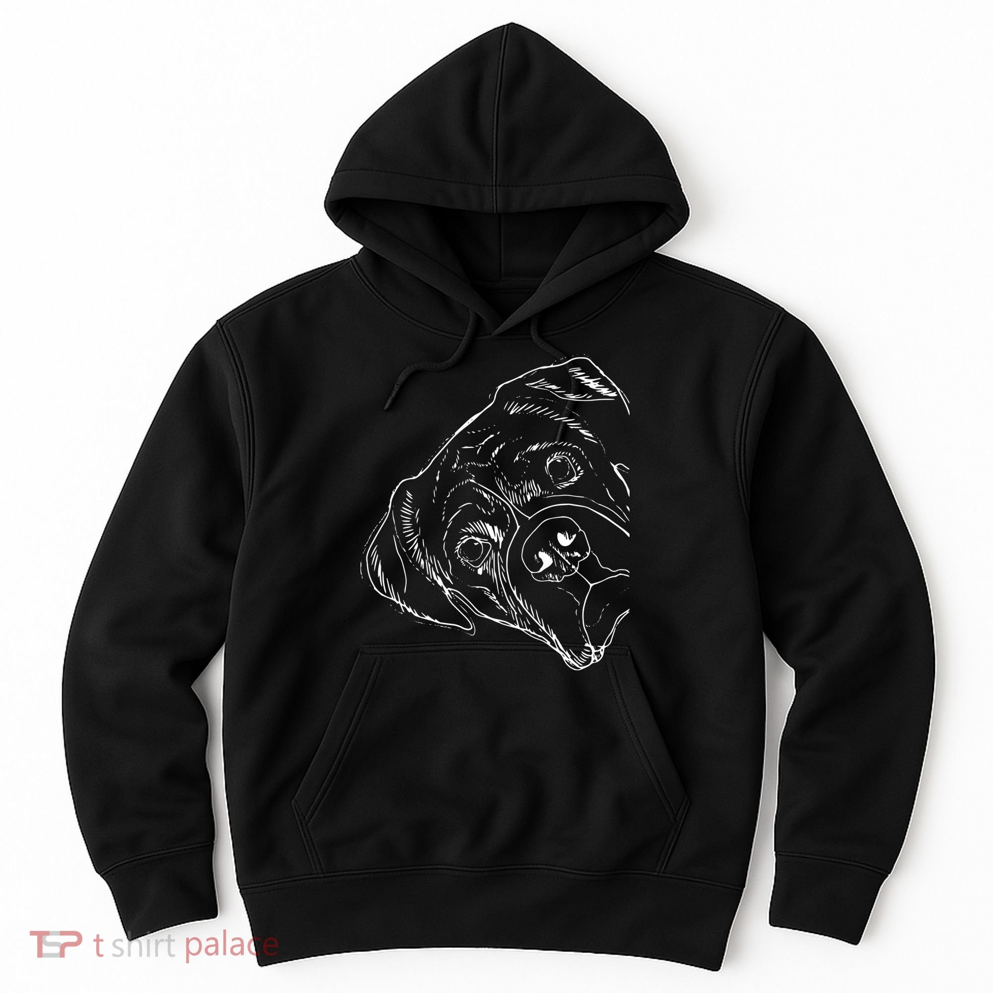 Funny Boxer Dog Hoodie