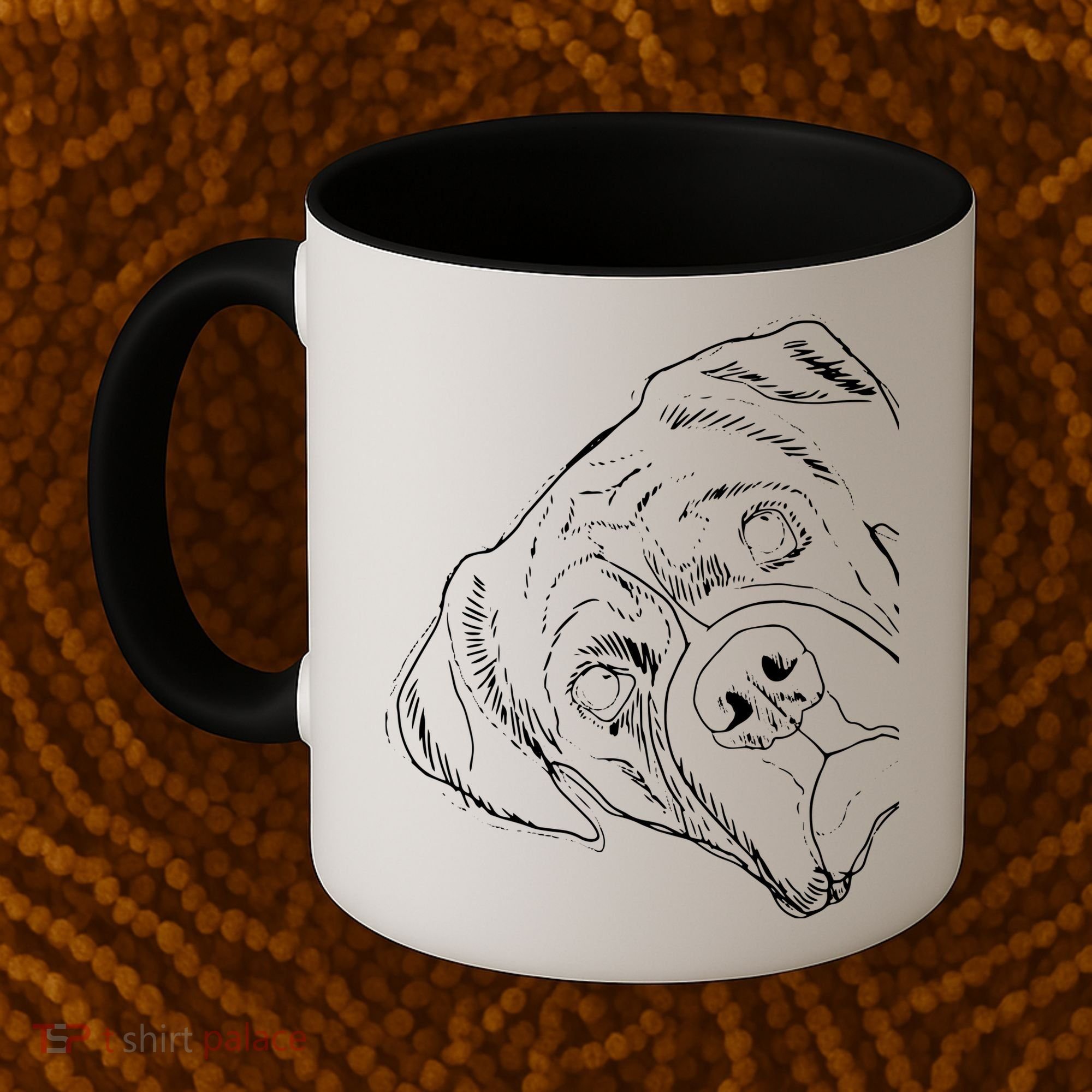 Funny Boxer Dog Coffee Mug