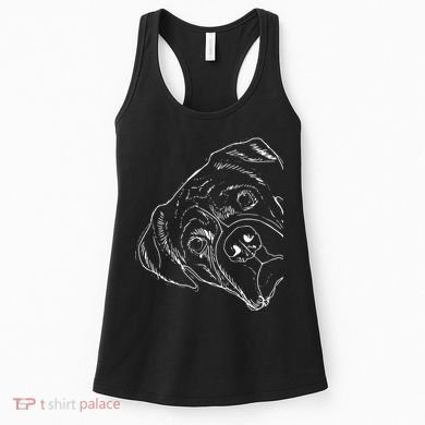 Funny Boxer Dog Women's Tank Top