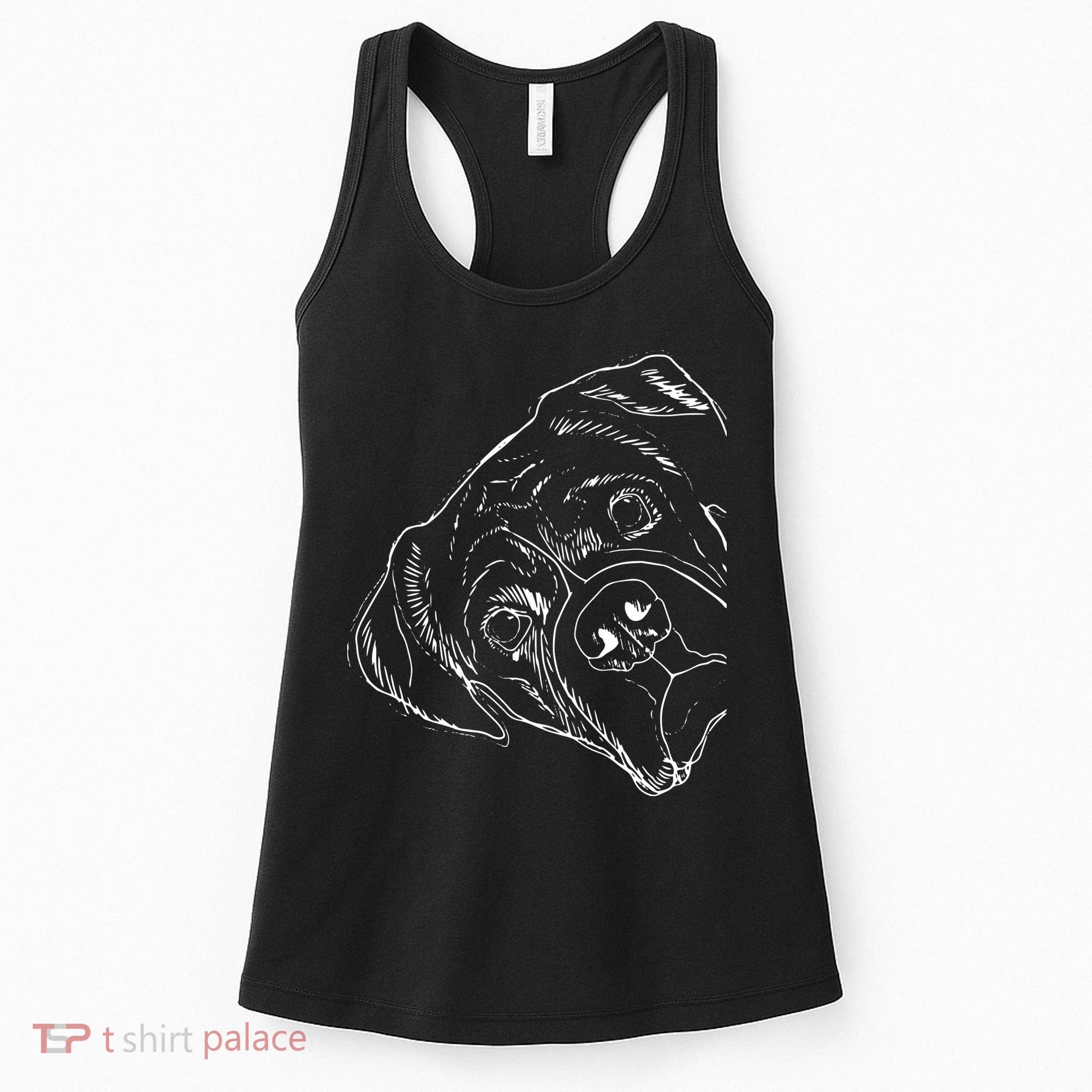 Funny Boxer Dog Women's Tank Top