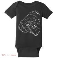 Funny Boxer Dog Baby Bodysuit thumb 0