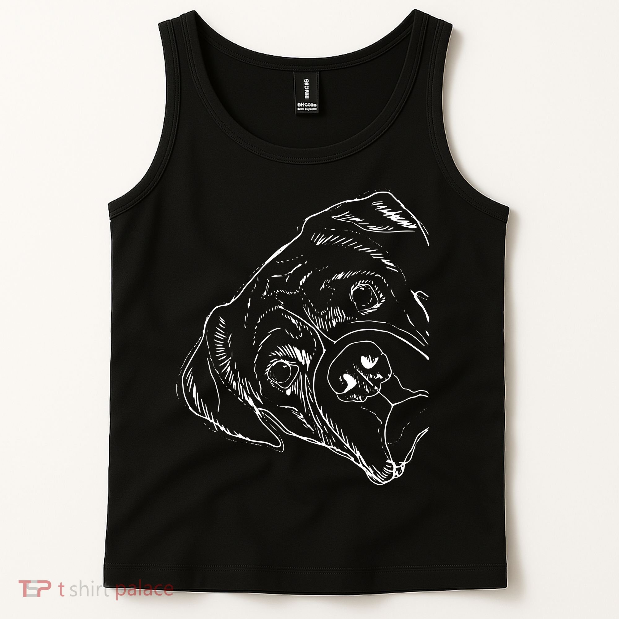 Funny Boxer Dog Tank Top
