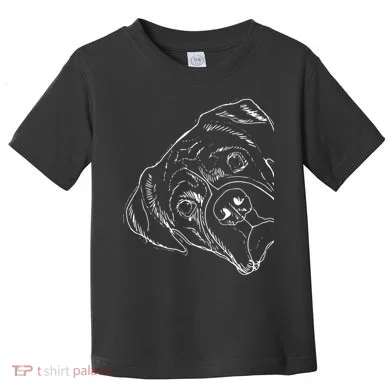 Funny Boxer Dog Toddler T-Shirt
