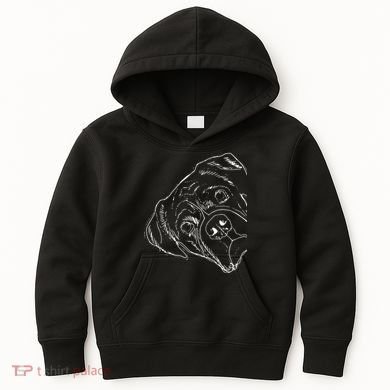 Funny Boxer Dog Kids Hoodie