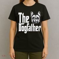 French Bulldog Dog Dad Dogfather Dogs Daddy Father T-Shirt thumb 4