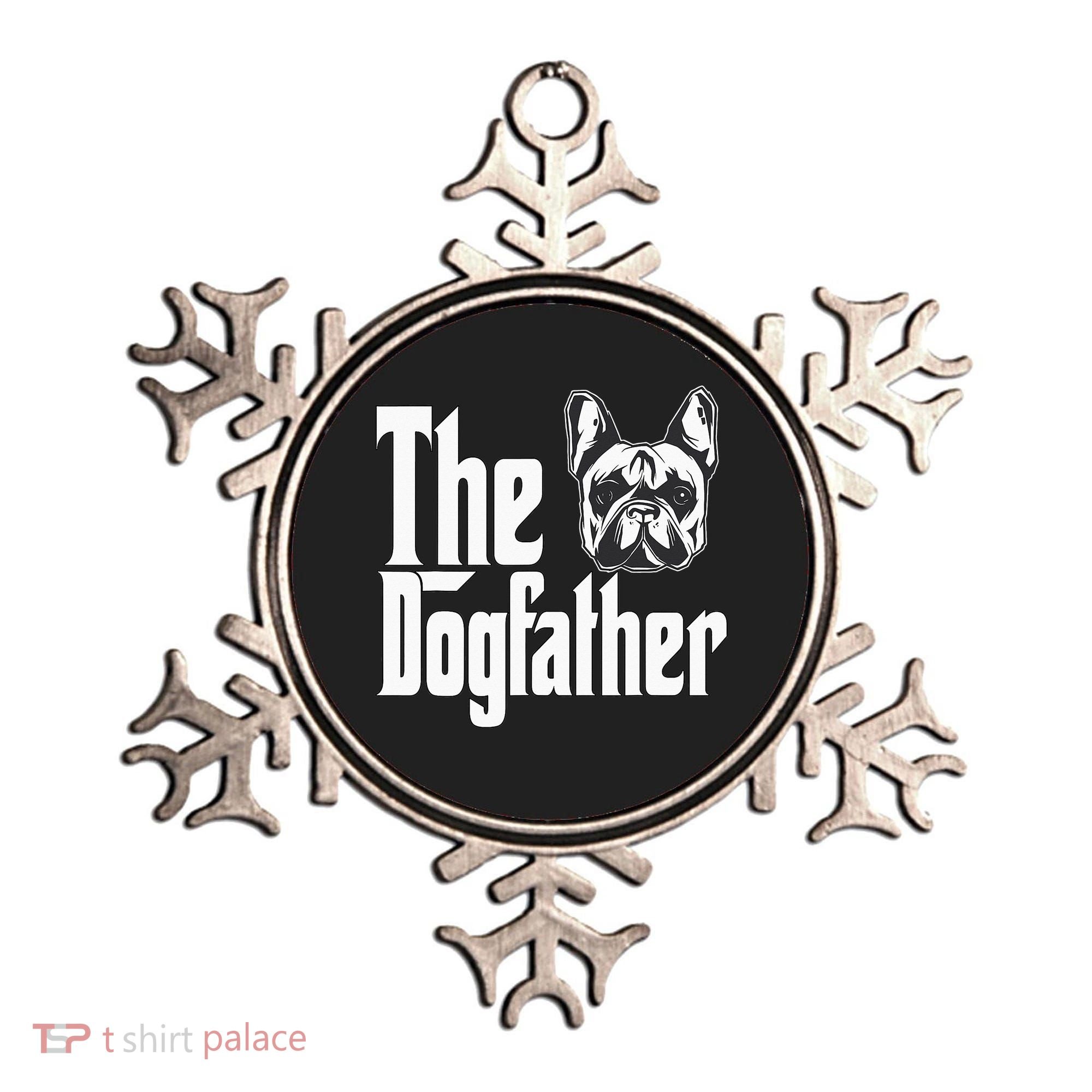 French Bulldog Dog Dad Dogfather Dogs Daddy Father Ornament