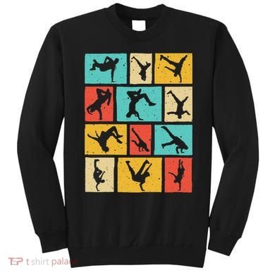 Funny Break Dancing Gift Vintage Hip Hop Cool Break Dancer Sweatshirt