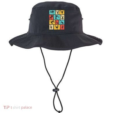 Funny Break Dancing Gift Vintage Hip Hop Cool Break Dancer Bucket Hat