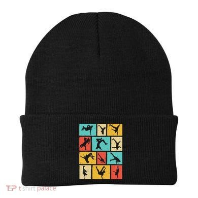 Funny Break Dancing Gift Vintage Hip Hop Cool Break Dancer Beanie