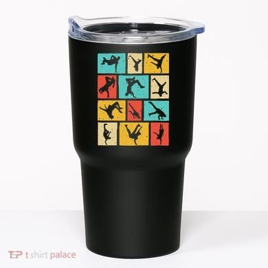 Funny Break Dancing Gift Vintage Hip Hop Cool Break Dancer Tumbler