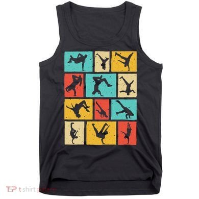 Funny Break Dancing Gift Vintage Hip Hop Cool Break Dancer Tank Top