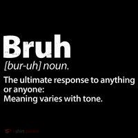Funny Bruh Definition Ornament thumb 1