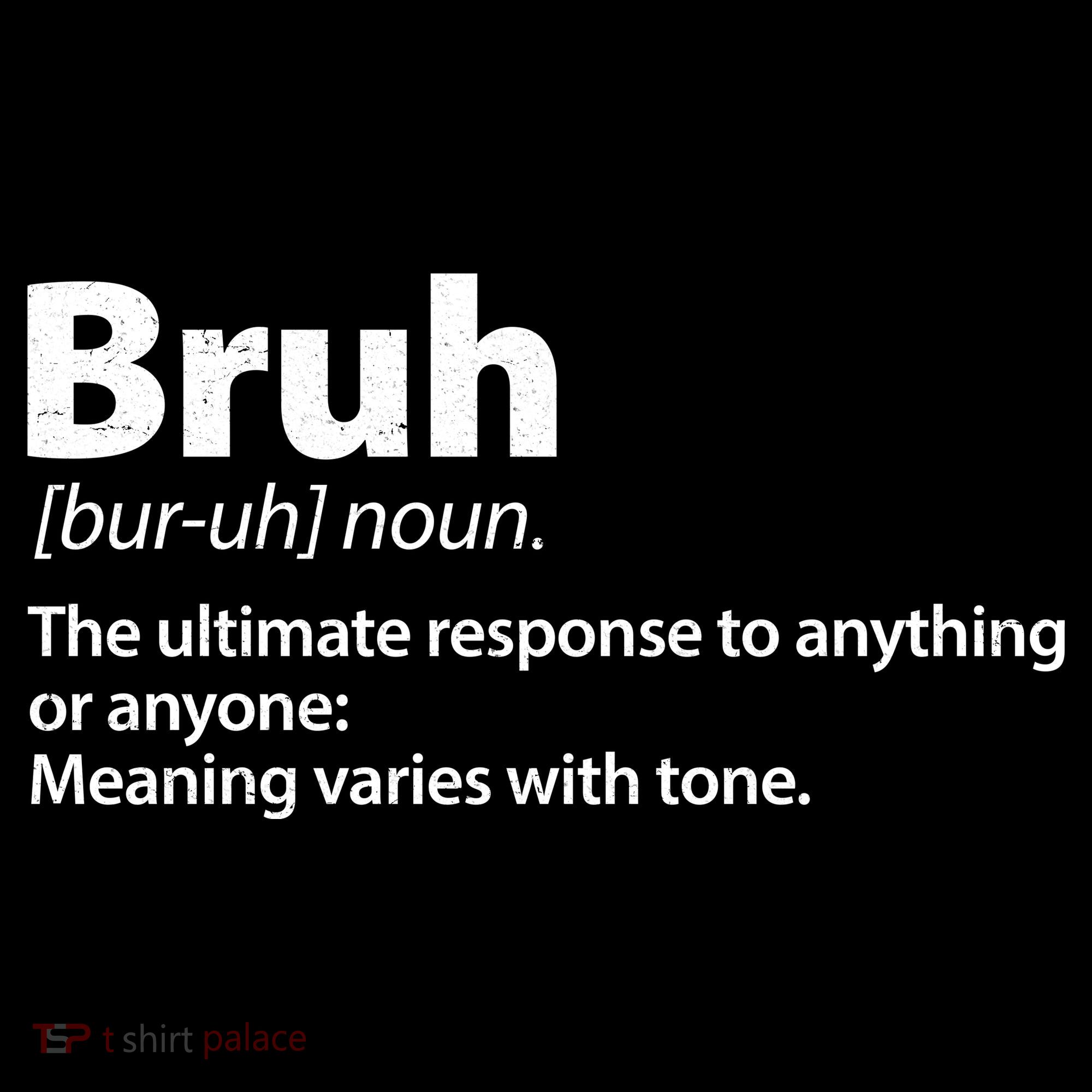 Funny Bruh Definition Ornament