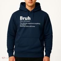 Funny Bruh Definition Hoodie thumb 2