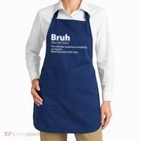 Funny Bruh Definition Apron thumb 2