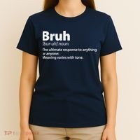 Funny Bruh Definition T-Shirt thumb 4