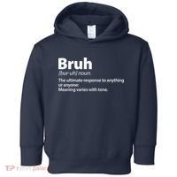 Funny Bruh Definition Toddler Hoodie thumb 0